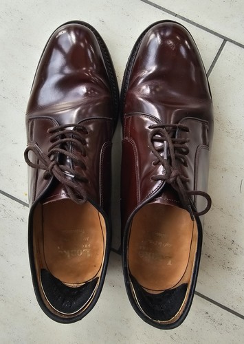 Loake 771t burgundy leather - loake,