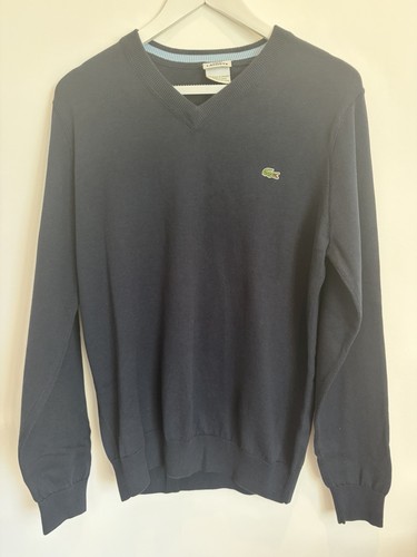 Lacoste men neck navy - lacoste, men's