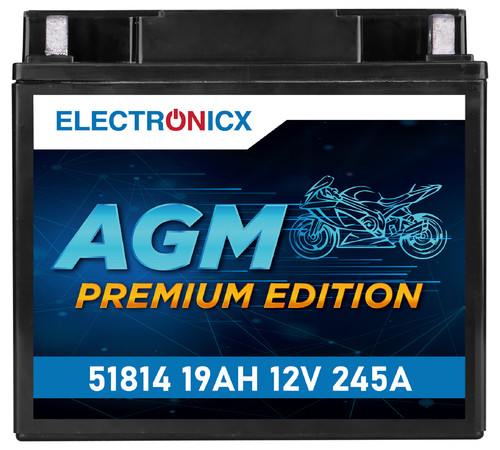 Electronicx agm motorcycle - agm,
