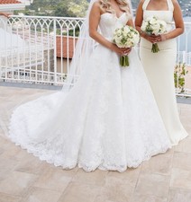 Caroline Castigliano Luna Wedding Dress Size 8