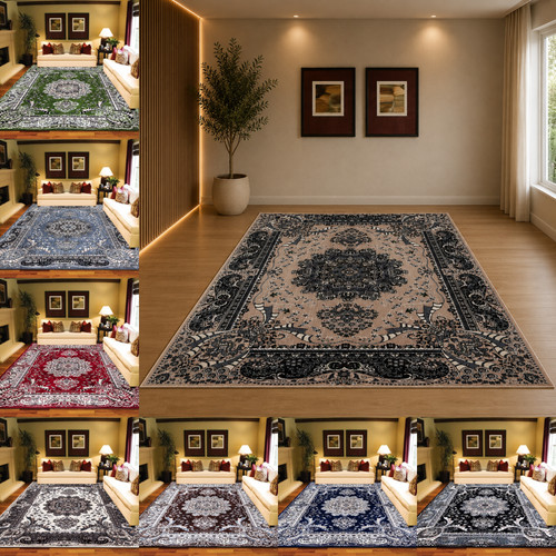 Traditional area rug - rug, vintage