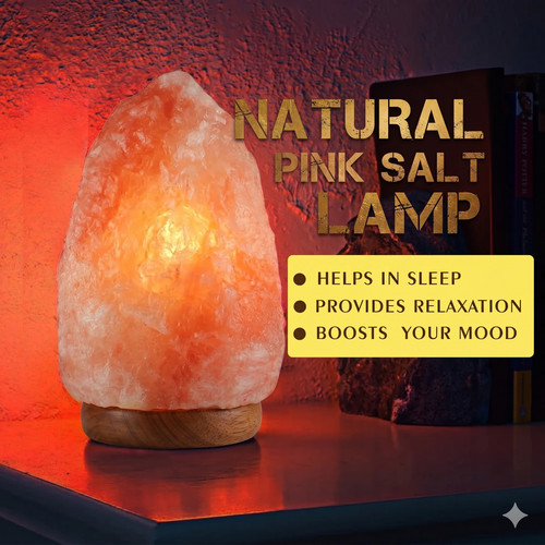 Himalayan salt lamp - himalayan,