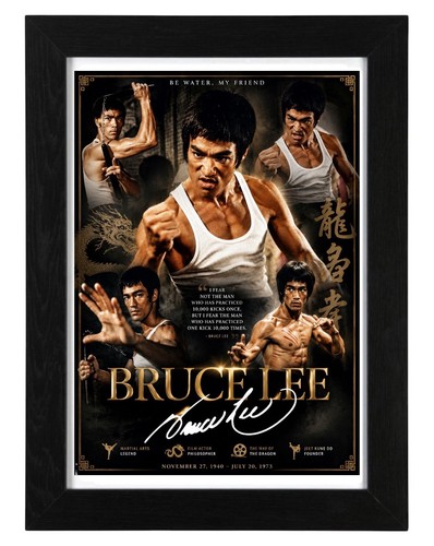 Bruce lee signed autograph - lee,