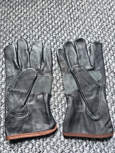 Leather work gloves gardening - leather,