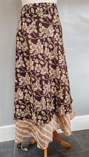 Plus Size Wrap Skirt Indian