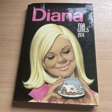 Diana for Girls 1974, Vintage Children's Annual, DC Thomson, Hardback