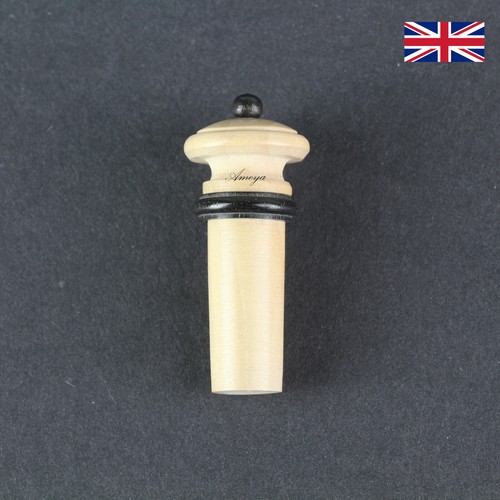 White boxwood violin endpin - violin,