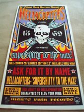 The Hellacopters Mans Ruin Promo Silkscreen Poster Supershitty …Frank Kozik