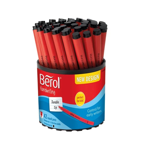 Berol handwriting pen black - handwriting,