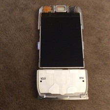 Genuine Original Nokia E66 LCD Display, Speaker, Keypad Membrane Slider Assembly