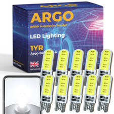 10x 24v Fits Truck HGV Hella Lorry Led Xenon White T10 501 507 Side Light Bulbs