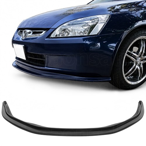 Front bumper lip spoiler - front, for