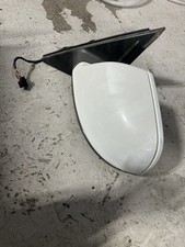 Audi Q5 2013 Right Drivers Off Side Mirror WHITE. With Wire 2012-16