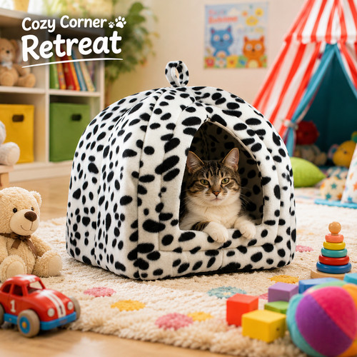 Igloo pet bed - pet, kitten