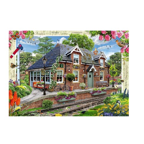 Ravensburger railway cottage - railway,
