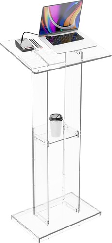 Acrylic podium stand pulpits - acrylic,