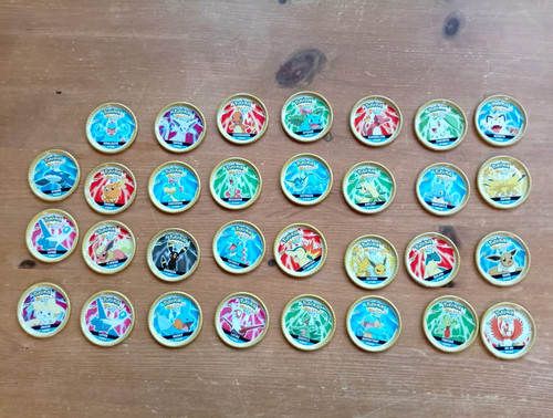 2006 pokémon metal tazos - 2006,