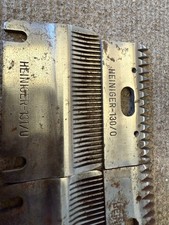 Heiniger Two Sets Of Horse Clipper Blades