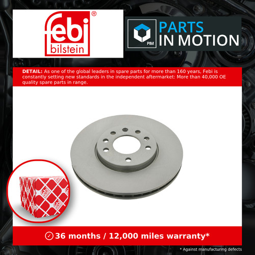 Brake discs pair - 2x, vented
