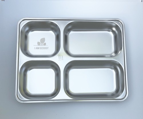 Stainless steel plate bento - plate,