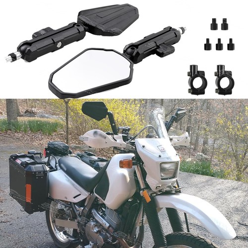 Pair motorcycle rear view side - rear,