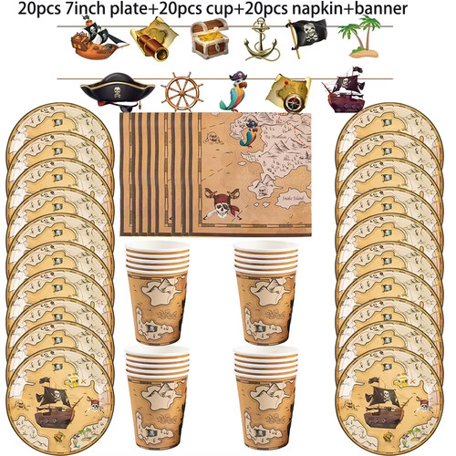 Pirate theme party - theme, supplies