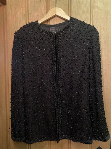 Evening beaded jacket - evening,
