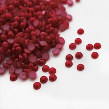 1000 High Quality Flat Back Half Round Pearls Nail Art Craft Face Embellishment