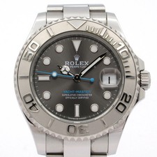Auth ROLEX Yacht Master 37 268622 2******* Slate Unisex Wrist Watch