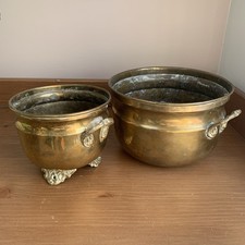 Vintage Rustic 2 x Brass