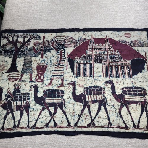 African batik dye art - batik,