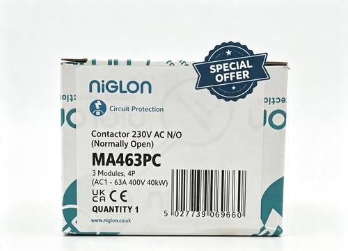 Niglon contactor 20a pole - niglon,