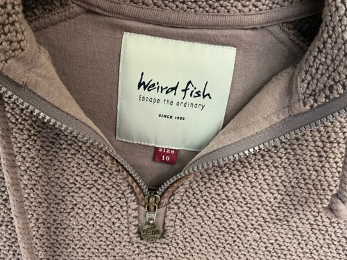 Weird fish ladies zip - weird,