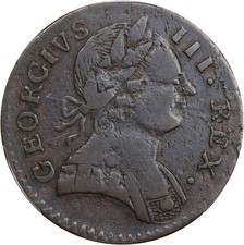 1778 Machin's Mills 1/2p Vlack