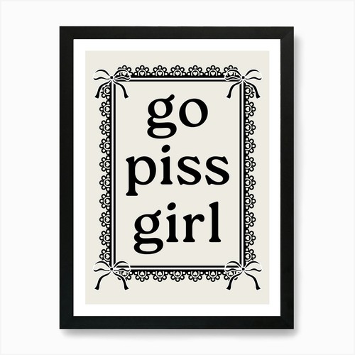 Piss girl coquette trendy - piss,