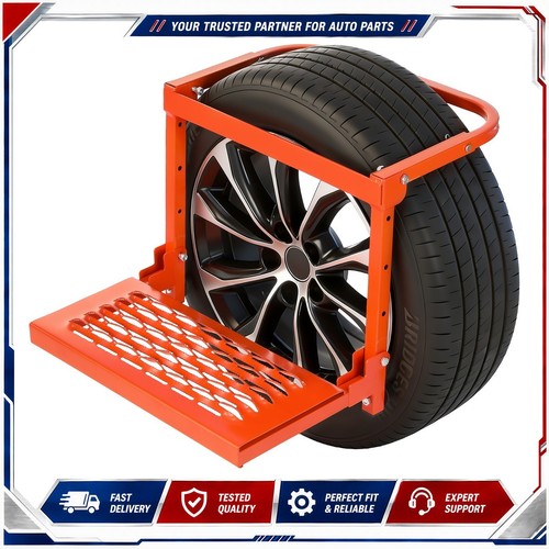 Truck tire service - step, wheel