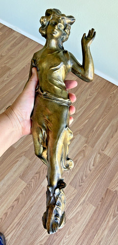 Antique art nouveau spelter - nouveau,