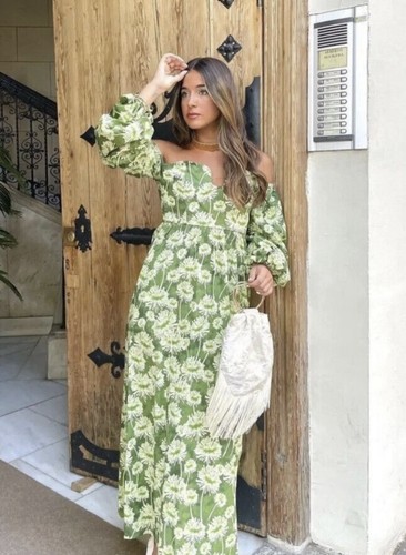 Zara rare 100 - cotton, floral