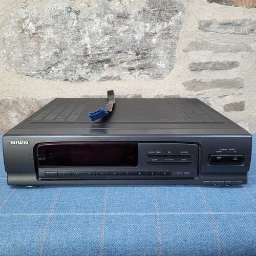 Aiwa stereo tuner black - aiwa,
