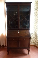Reproduction Bureau Bookcase Writing Desk