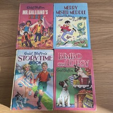 4 X Vintage Enid Blyton Books