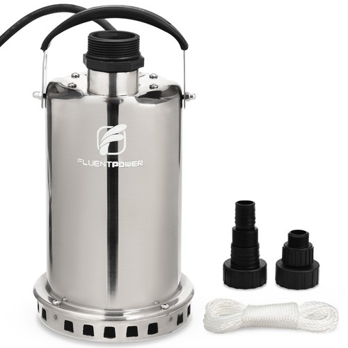Fluentpower 4hp 3300gph - fluentpower, 3/4hp