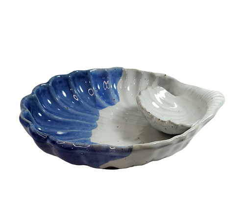 Pottery clam shell - pottery,