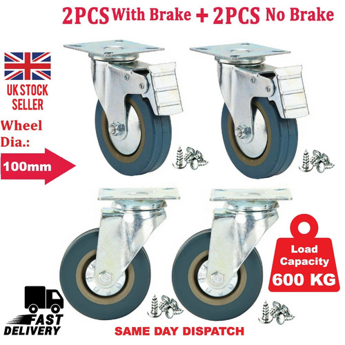 Castor wheels 100mm - castor,
