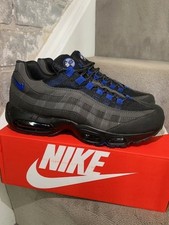 Mens UK9 Nike Air Max 95 Black Grey Blue UK 9