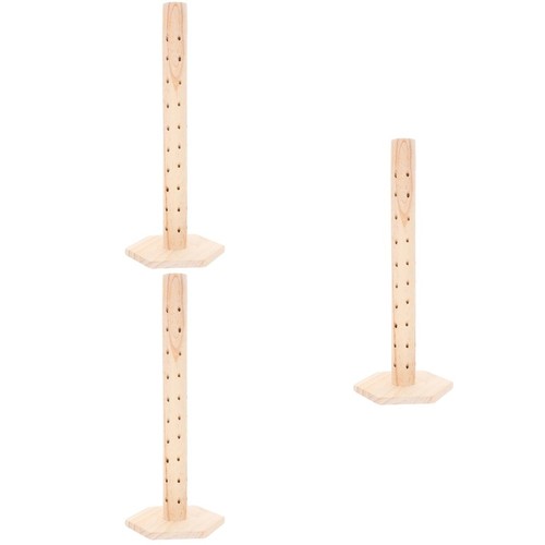 Ivory wood lollipop - ivory, display