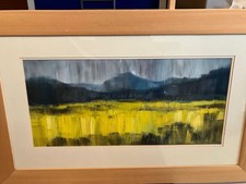 Original Oil Painting Board, Killarney Hills, Sarah Wilkinson, Signed. 91x59cm