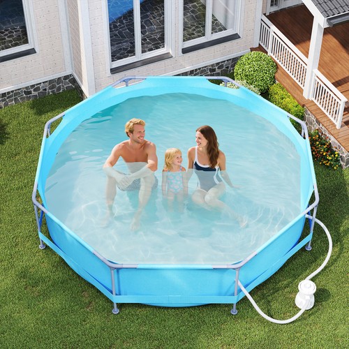 10ft round outdoor framed pool - 10ft,