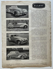Allard Two & Four Seater