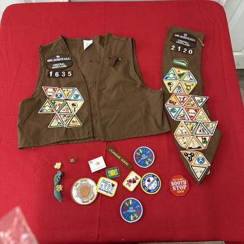 Vtg 1990s girl scout - scout, usa